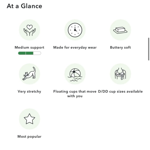 💕 NEW! • AERIE • Smoothez Bralette | Hot Pink | Large - Picture 6 of 6